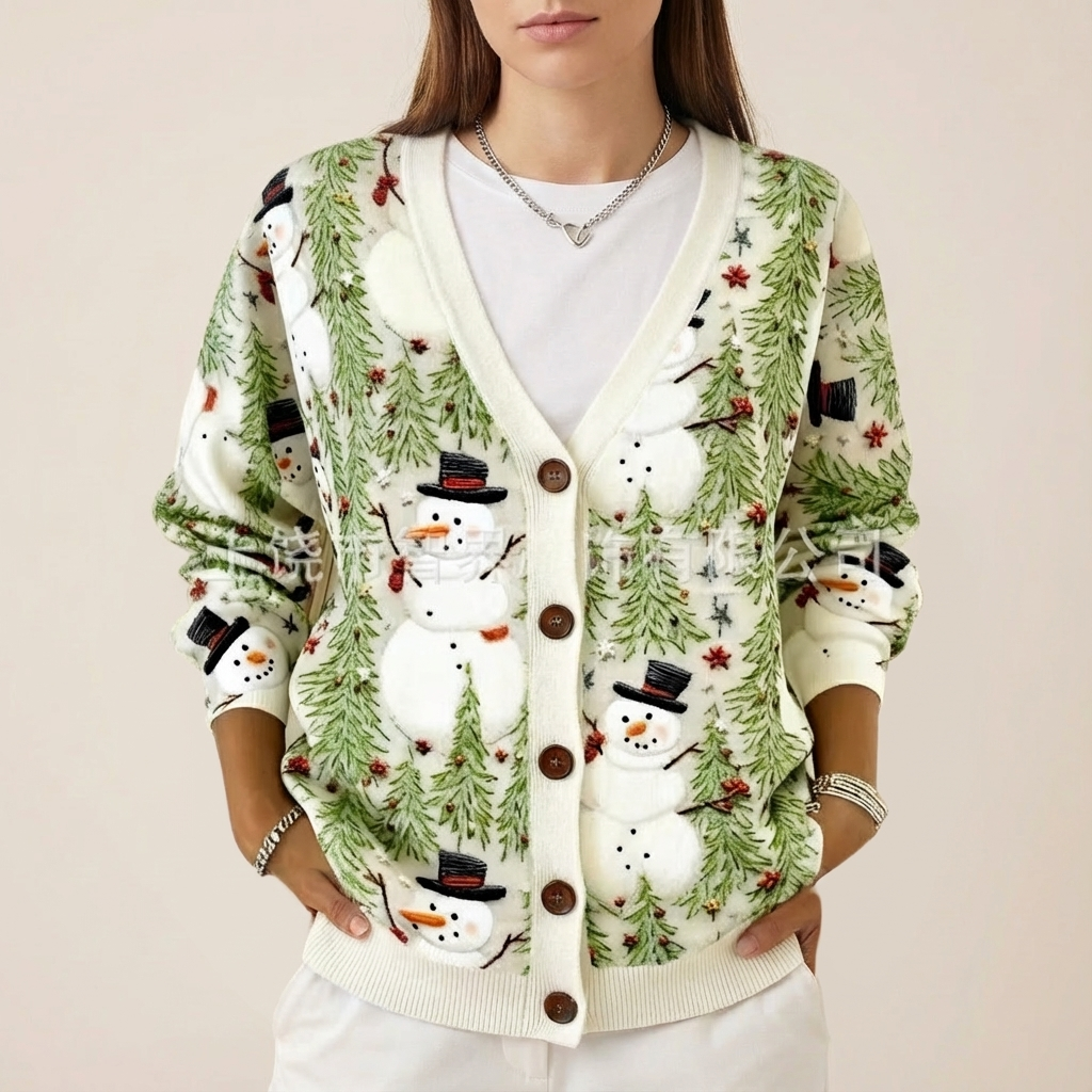 Monroe™ Festive Holiday Cardigan