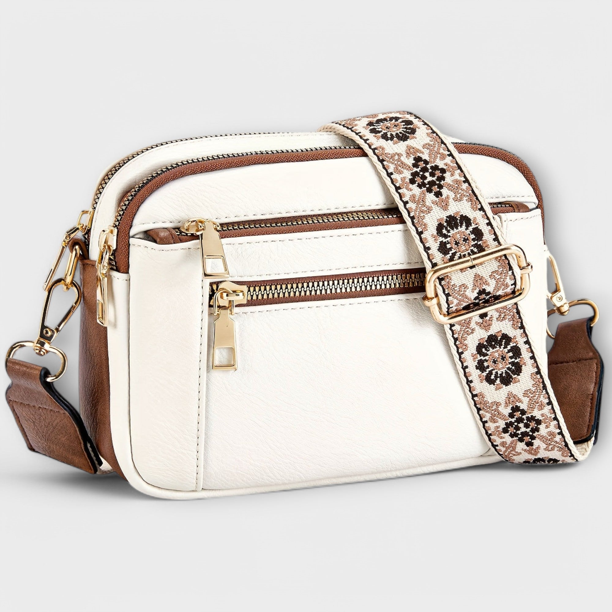 Crossbody Bag Made of Vegan Leather