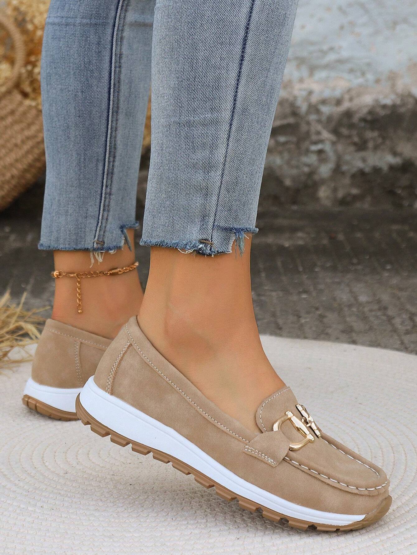 Yasim | Flat Buckle Loafers