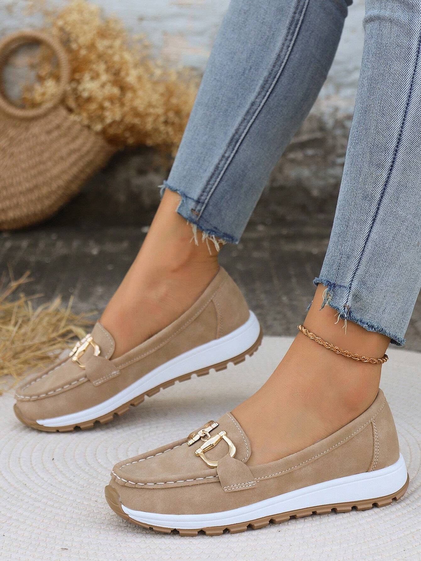 Yasim | Flat Buckle Loafers