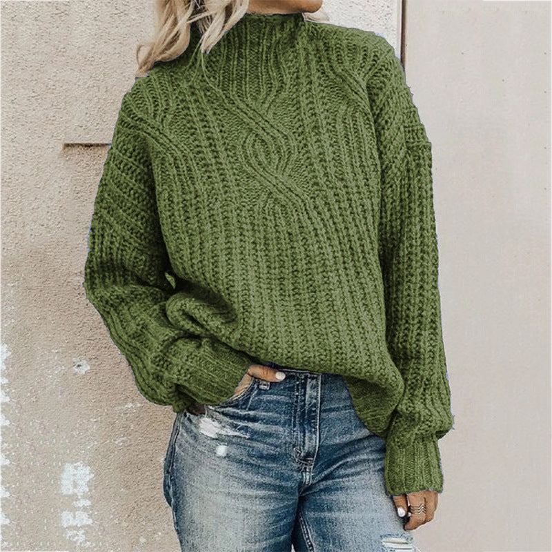 Monroe™ Arctic Cable Knit Turtleneck Sweater