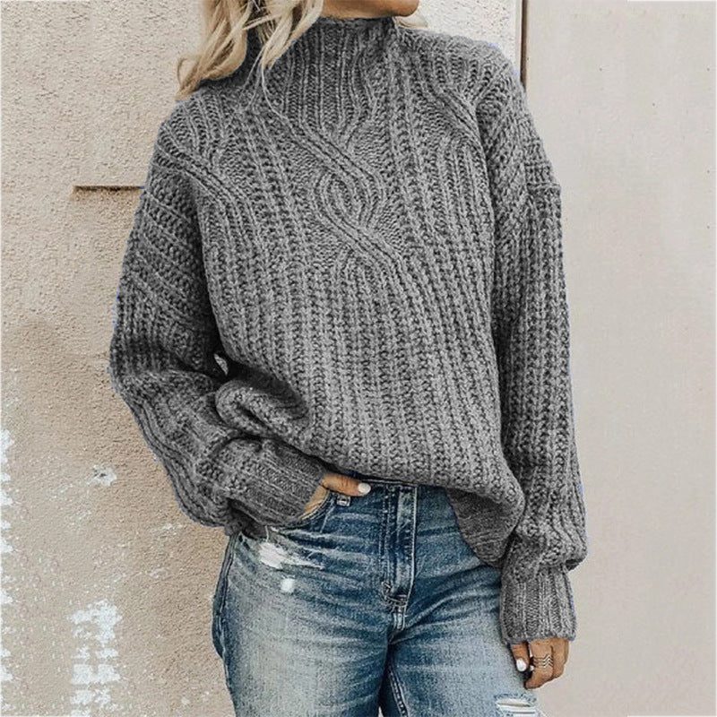 Monroe™ Arctic Cable Knit Turtleneck Sweater