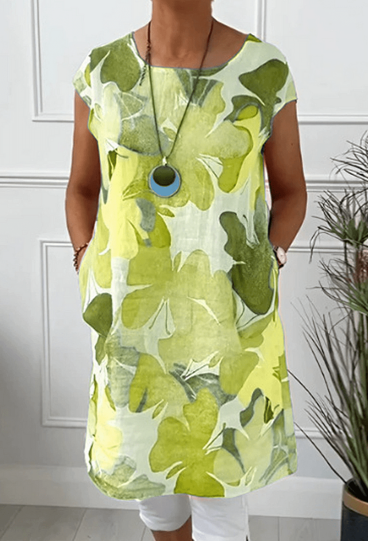 Mina | Graceful Floral Midi