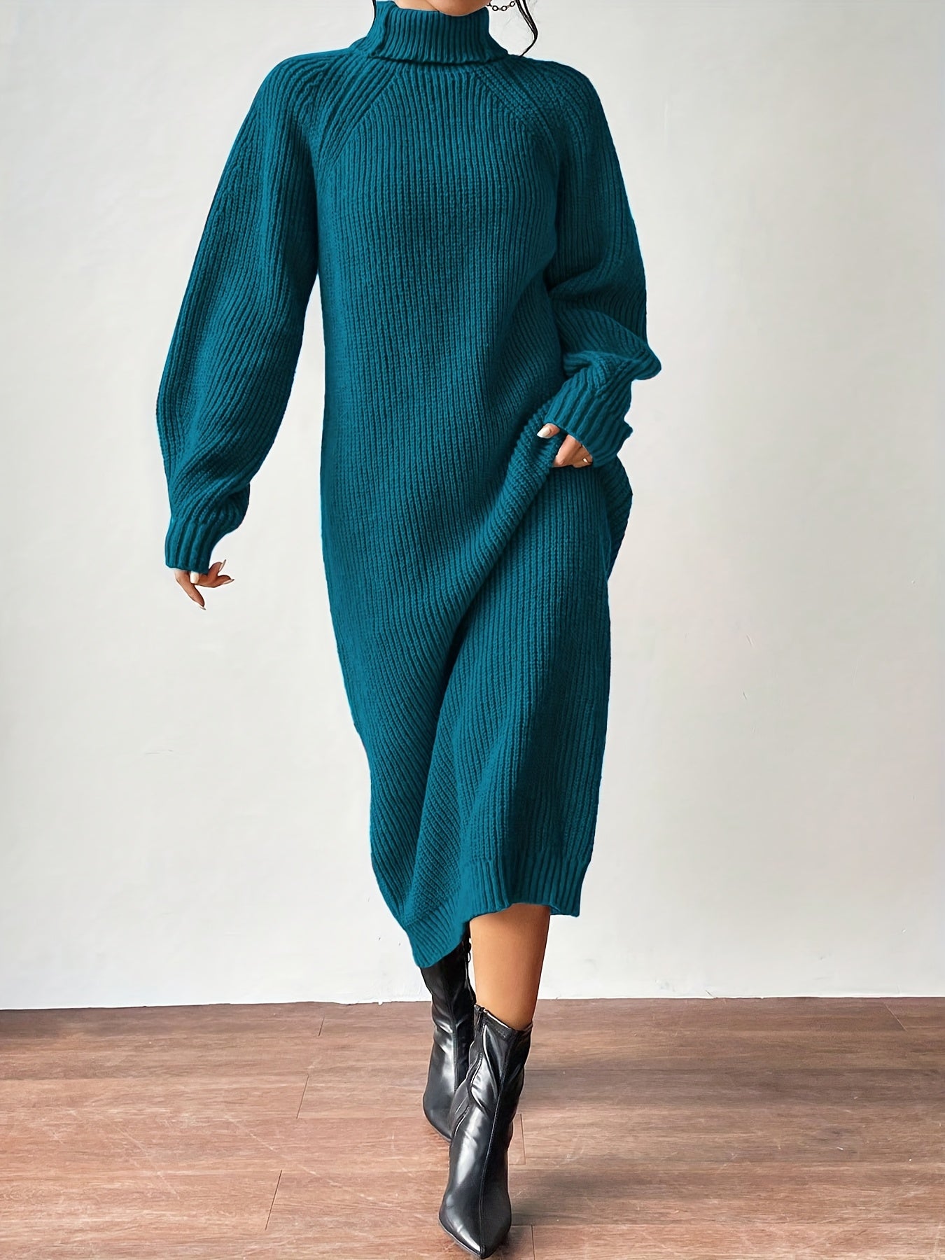 Monroe™ Cozy Ribbed Knit Sweater Dress
