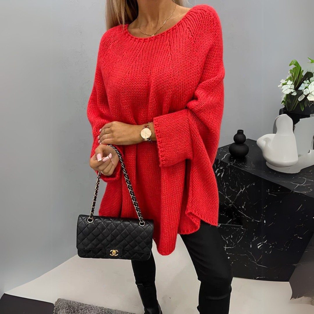 Claire | Elegant Cable Sweater