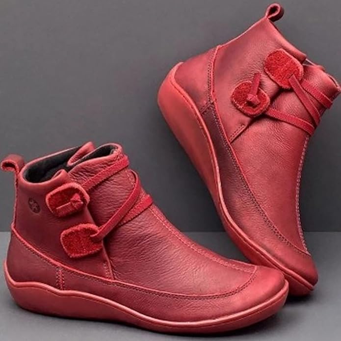 Tiana™ | Comfortable Vegan Leather Orthopedic Boots