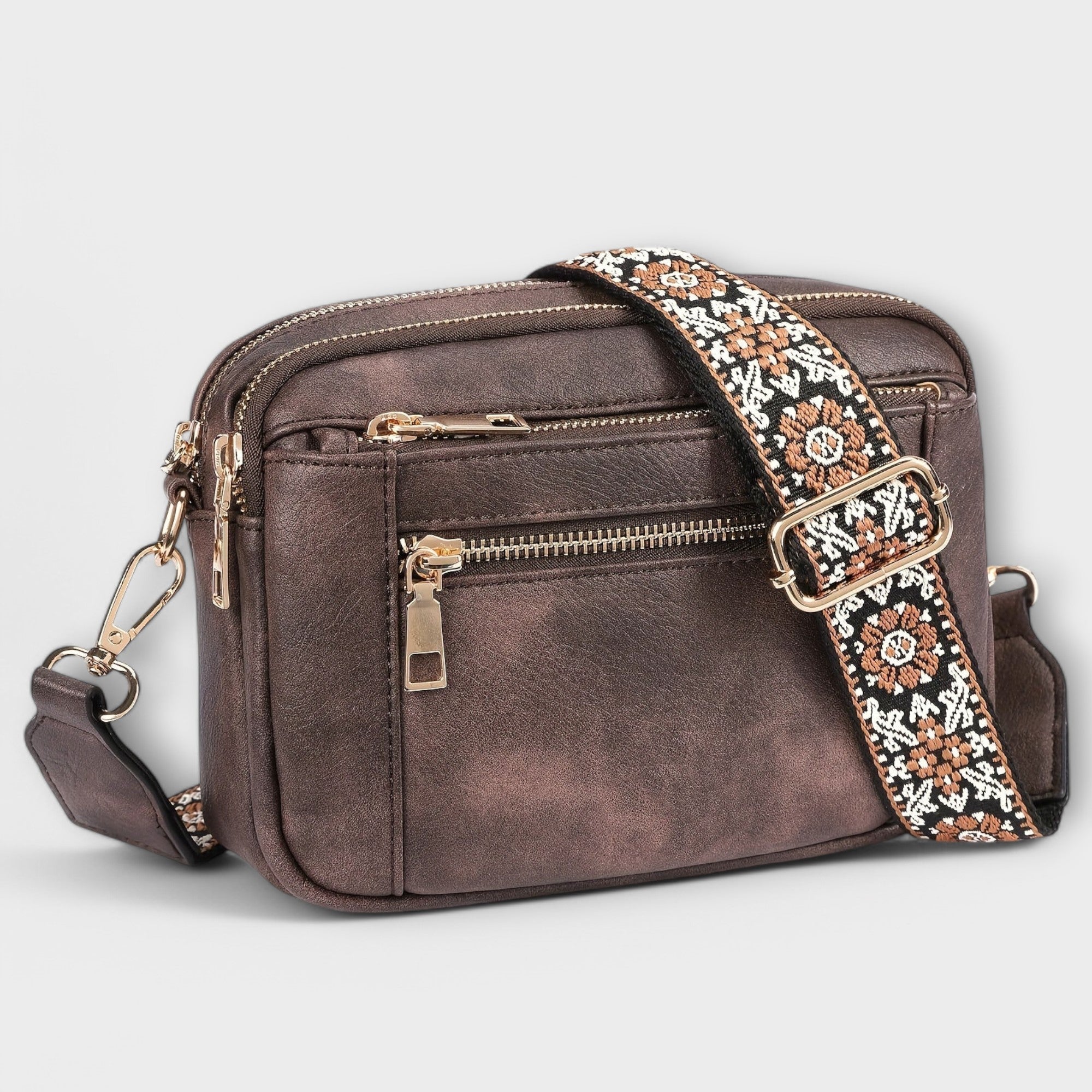 Crossbody Bag Made of Vegan Leather