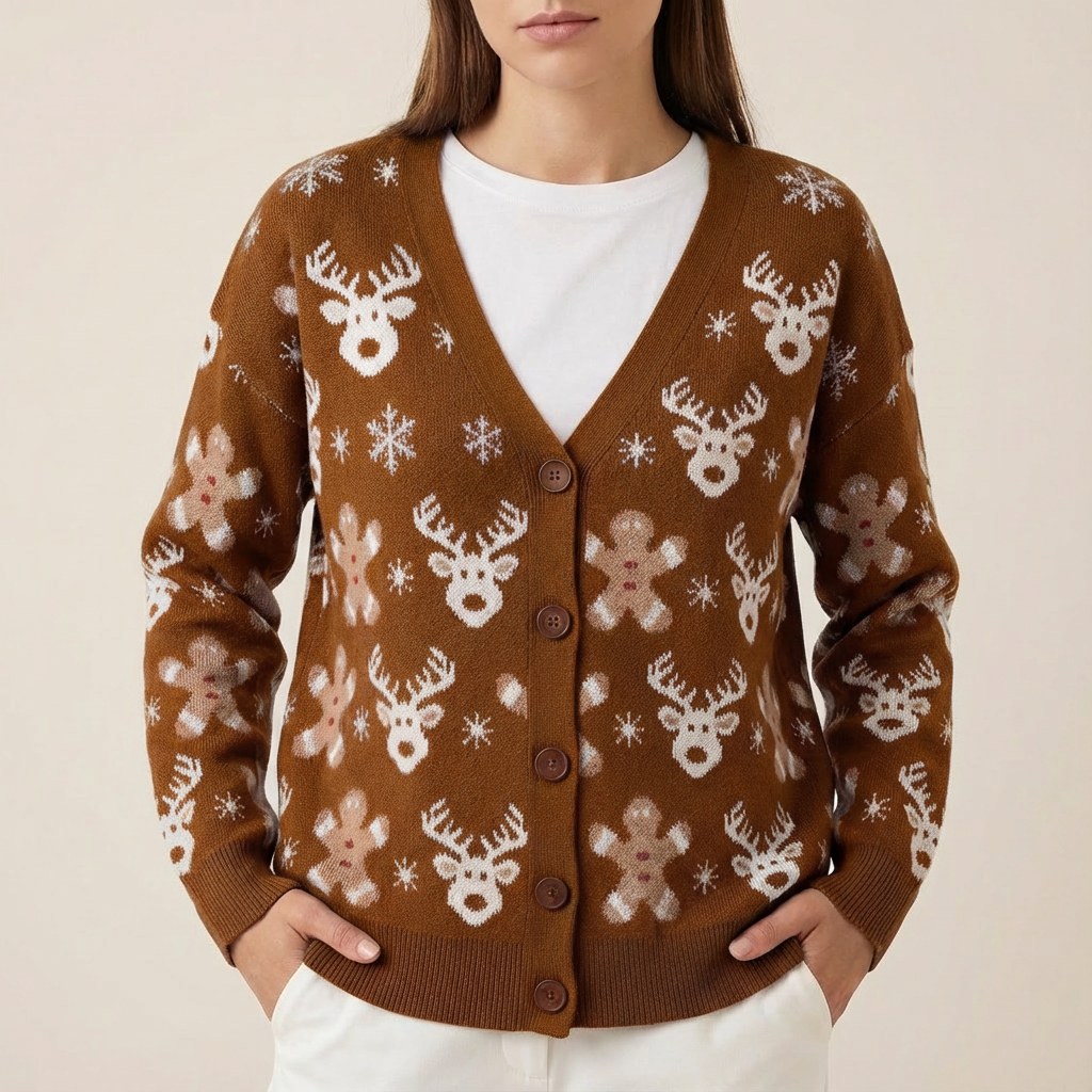 Monroe™ Festive Holiday Cardigan