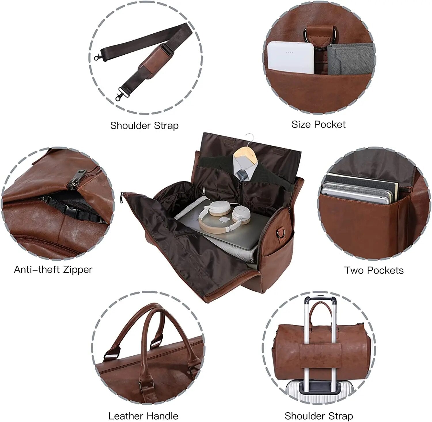Emma | Timeless Weekend Bag with a Vintage Flair