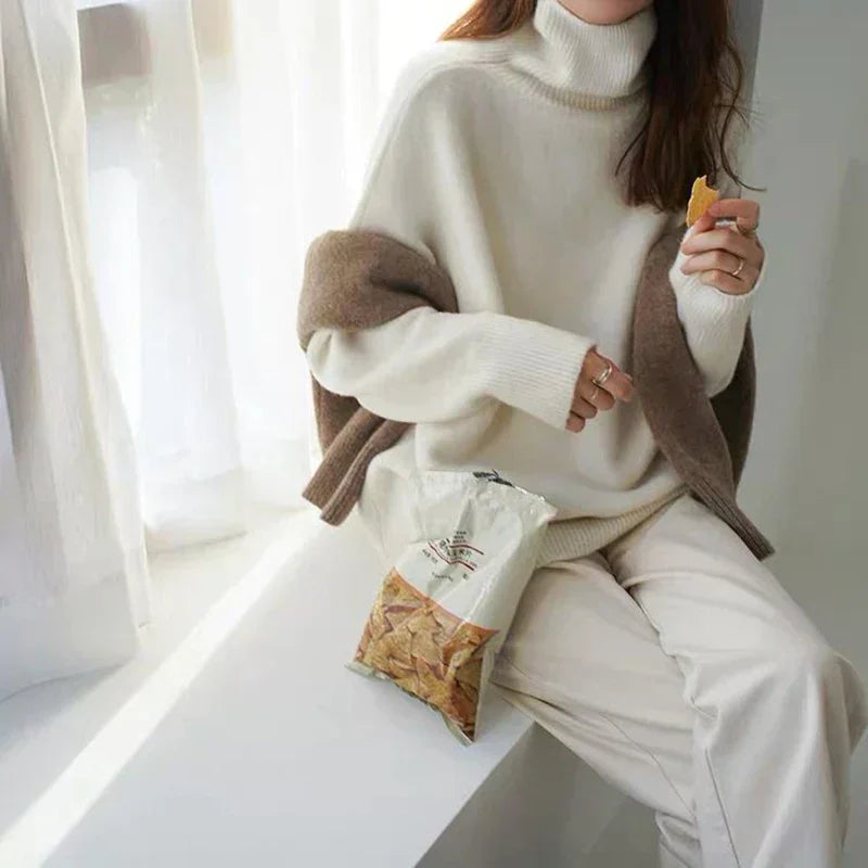 Julia | High Neck Sweater