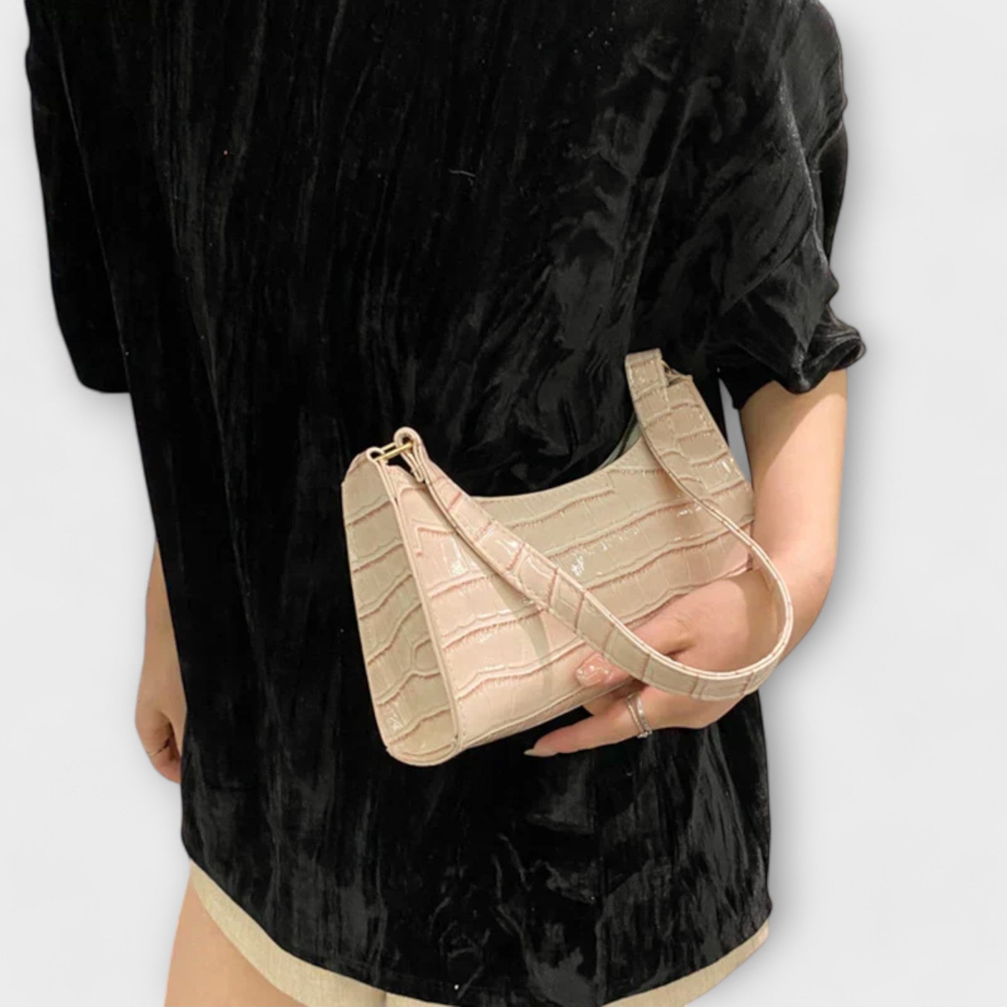 Shiny Leather Bag