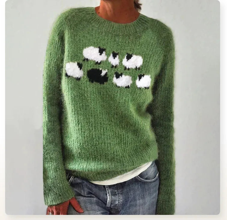 Poppy™ - Cozy Retro Sweater