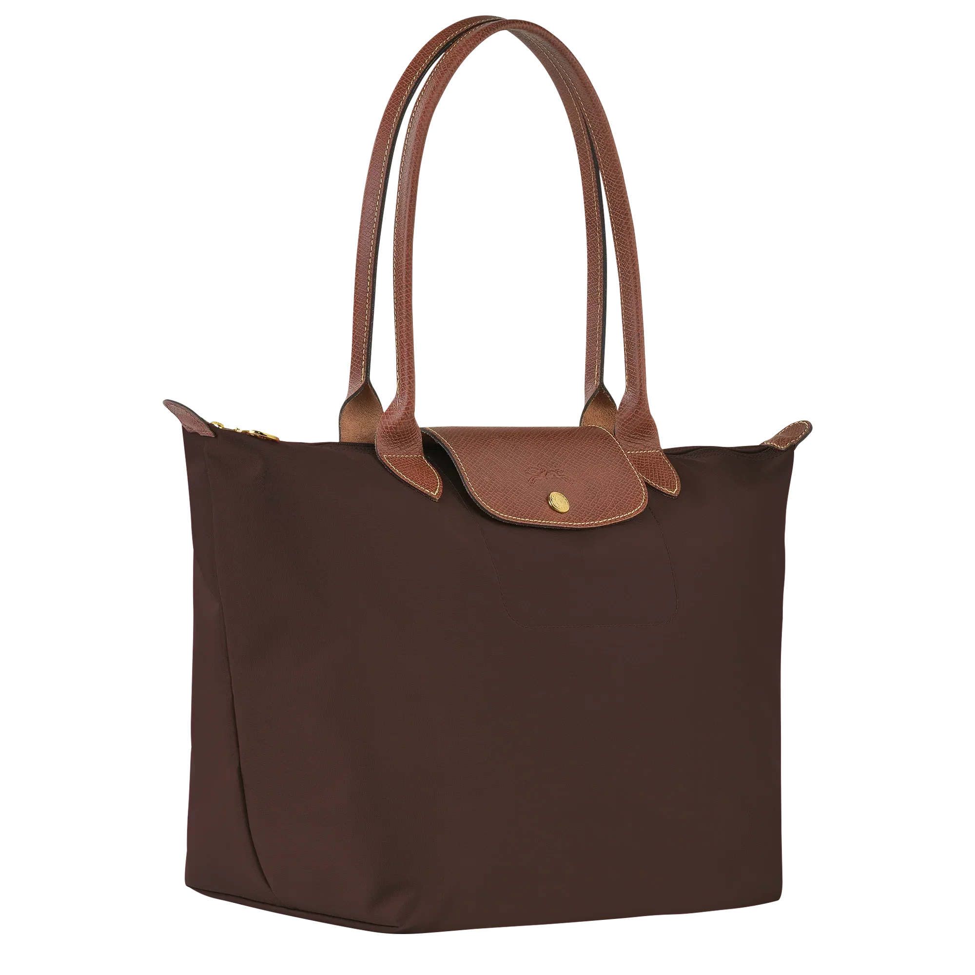 Longchamp - Large Le Pliage Tote, Ebony