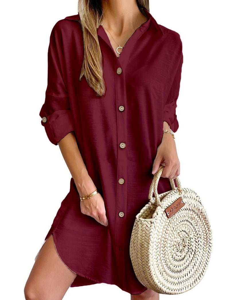 Beatrice | Chic Button Dress