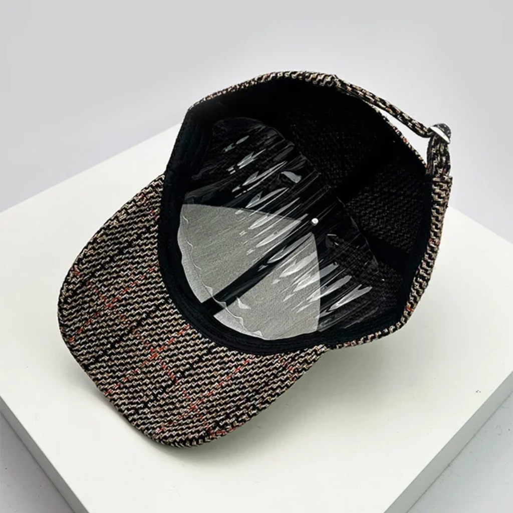 Terry | Wool check cap