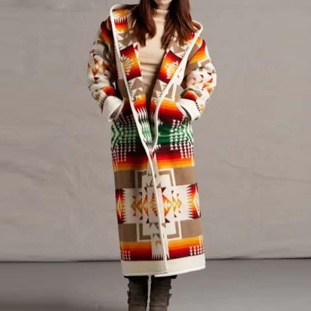 Monroe™ Aztec Longline Coat