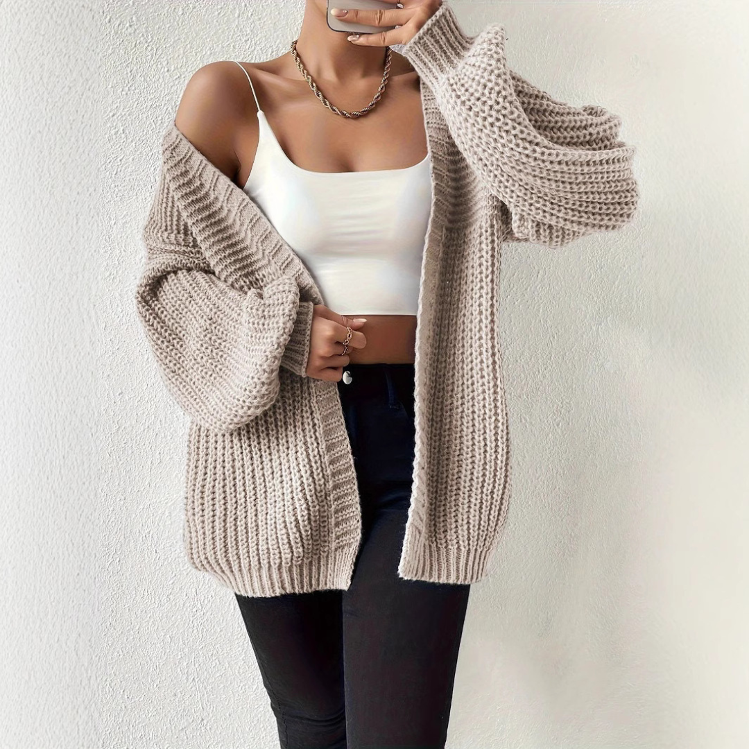 Monroe™ Soft Knit Cozy Open Cardigan
