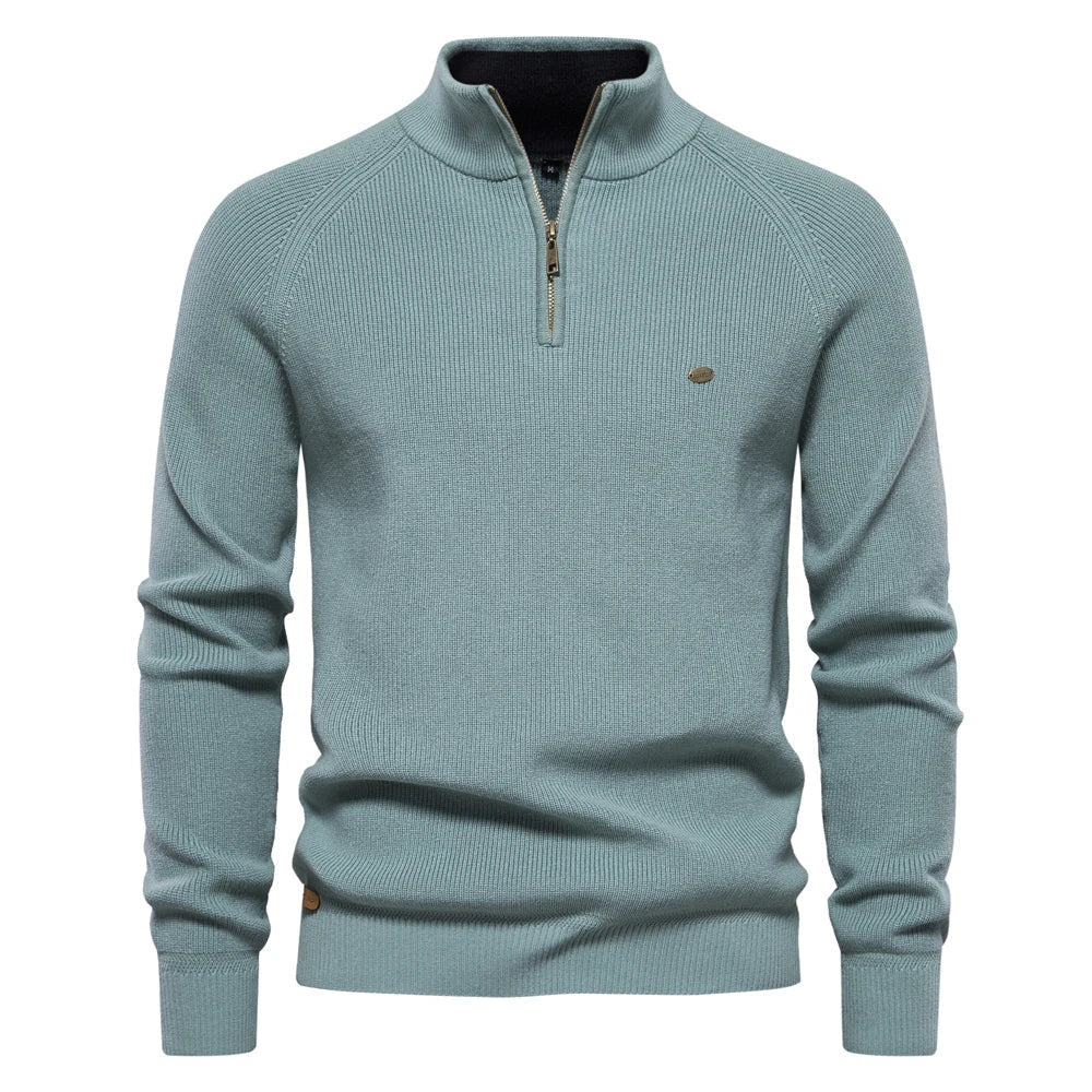 Edwin | Classic half-zip sweater