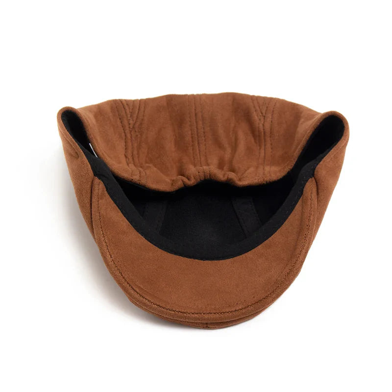 Richard | Suede classic flat cap
