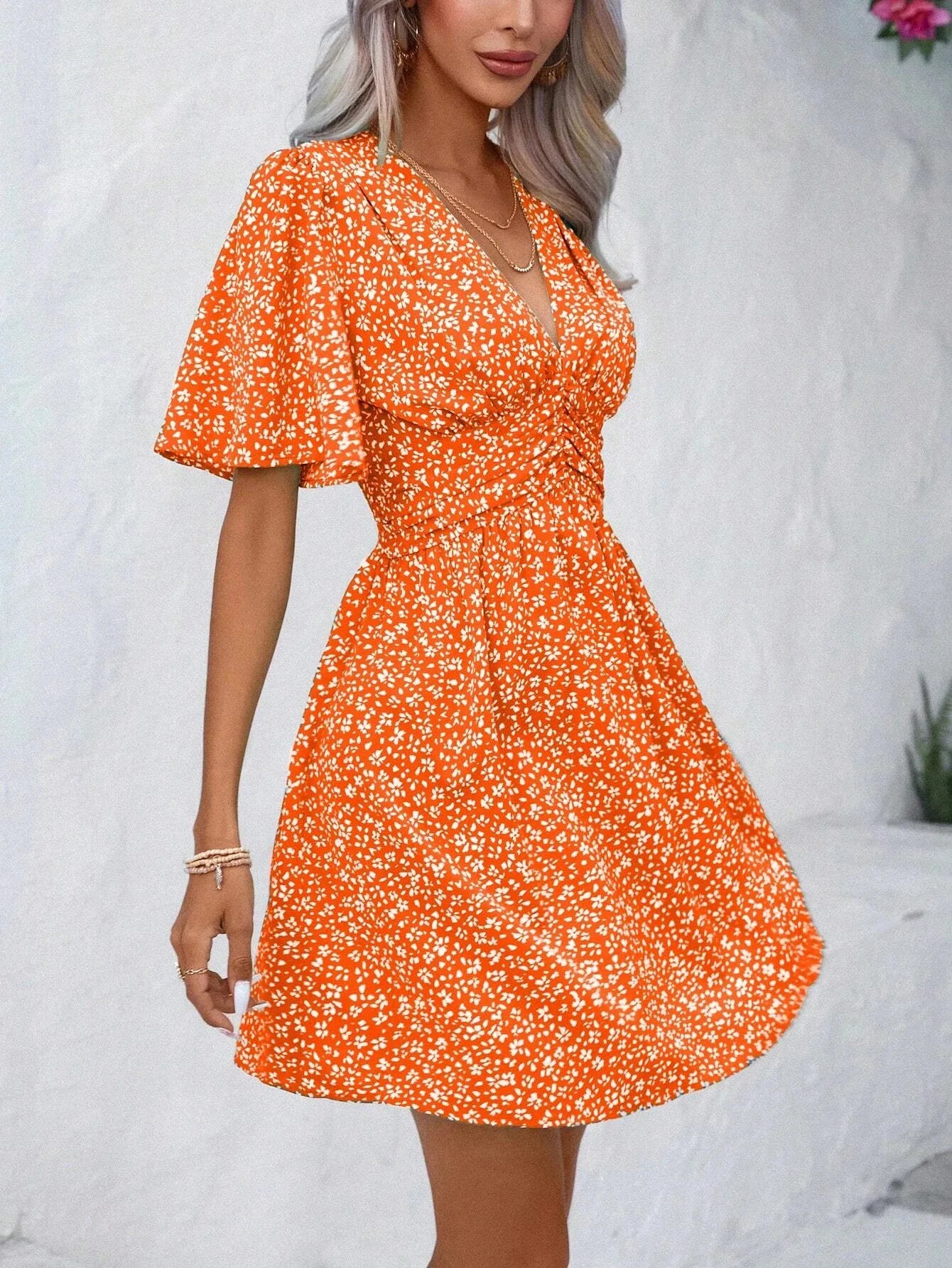 Blakely | Floral Grace Mini Dress