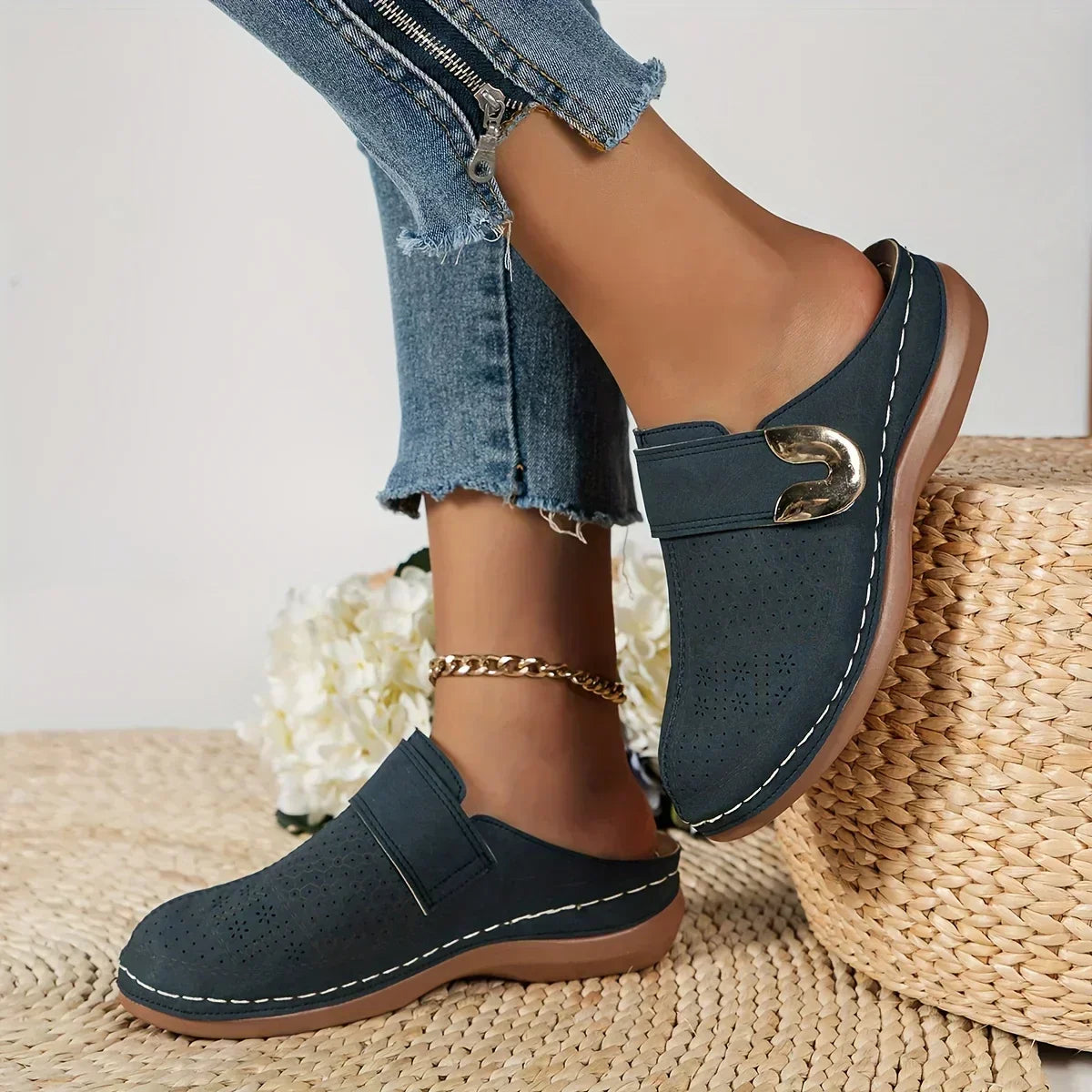 Caprielle™ | Stylish and Comfortable Wedge Sandals