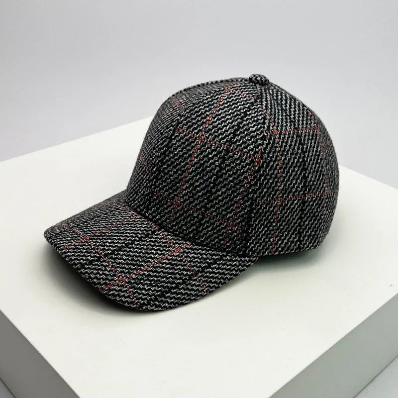 Terry | Wool check cap