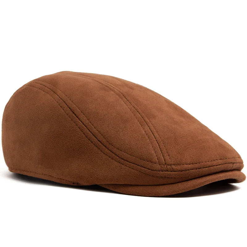 Richard | Suede classic flat cap