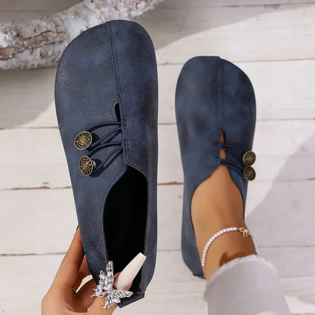 Charlee™ | Women's Orthopedic Loafers in Soft Suede