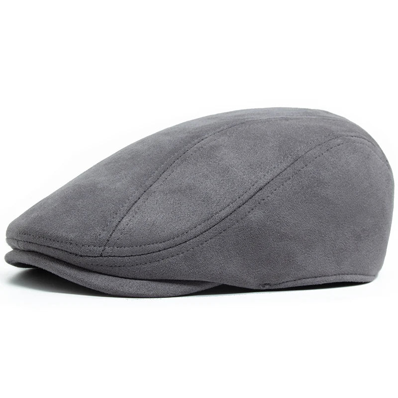Richard | Suede classic flat cap