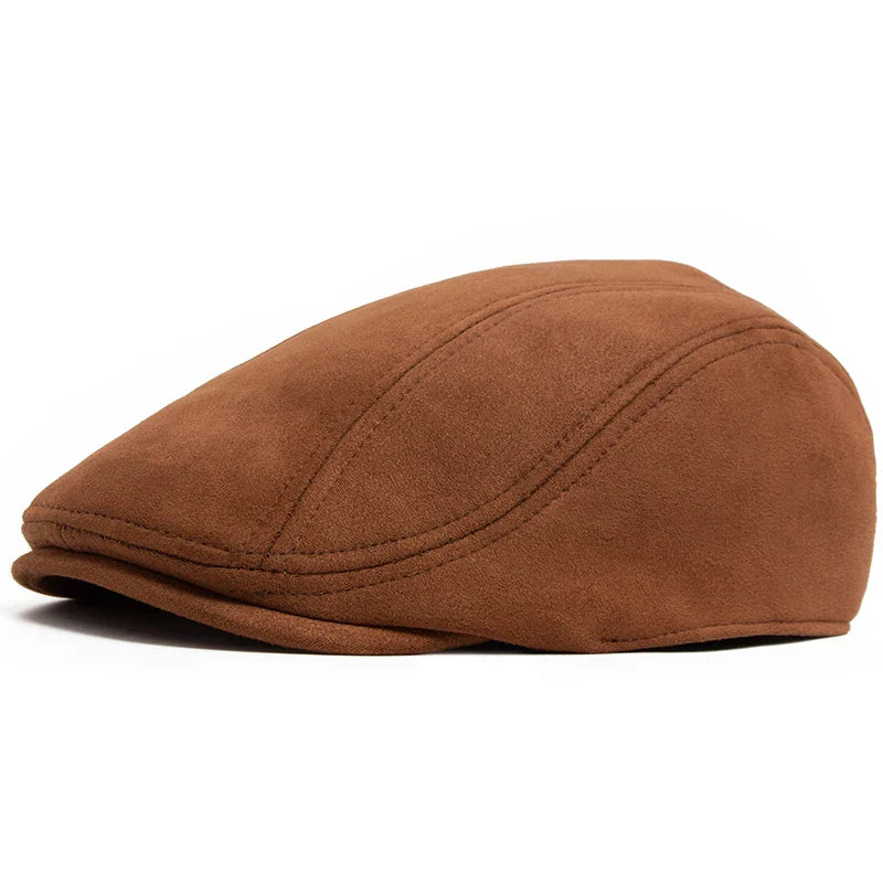 Richard | Suede classic flat cap
