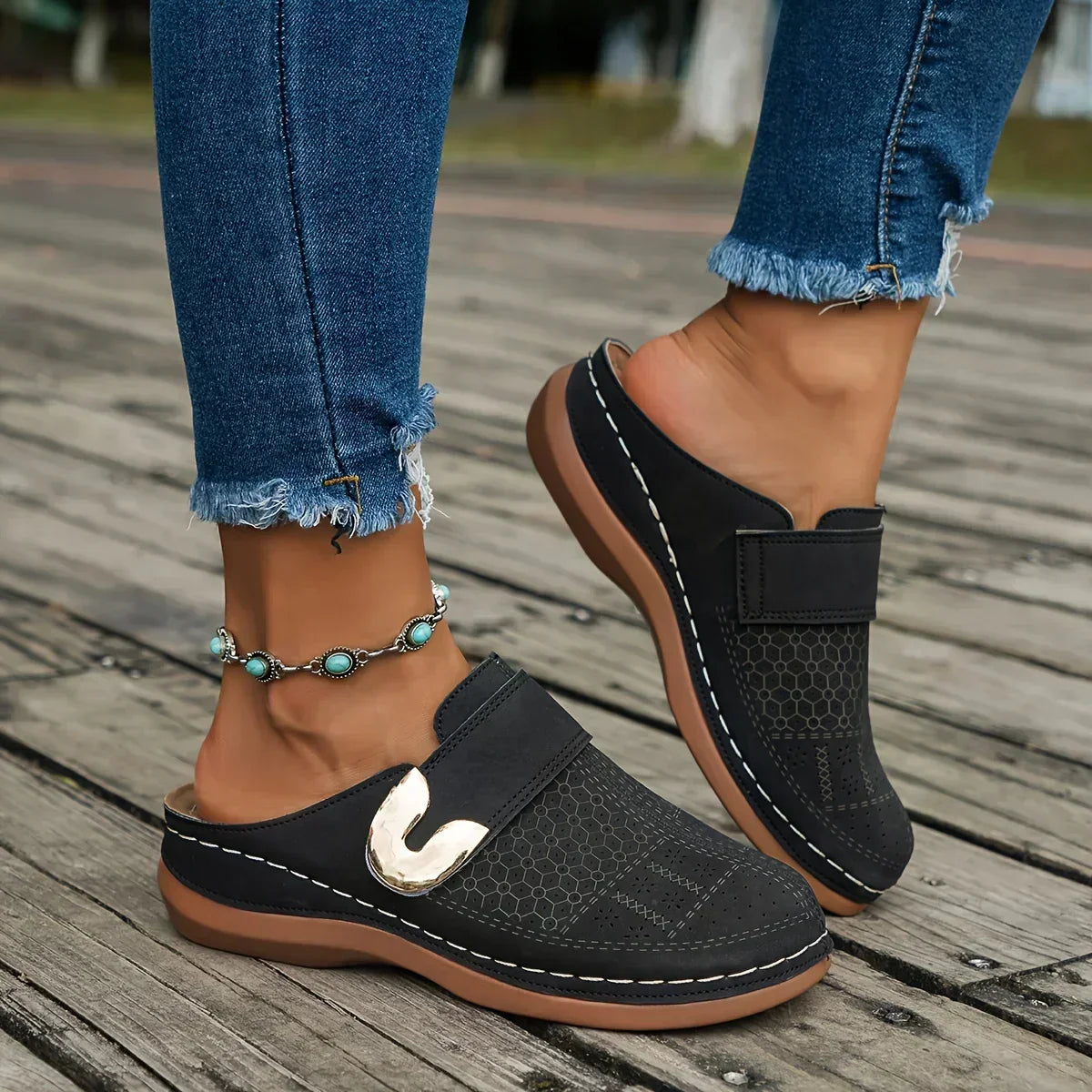 Caprielle™ | Stylish and Comfortable Wedge Sandals