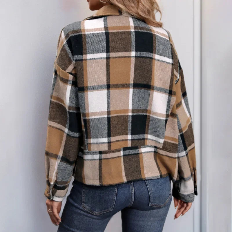 Noémie | Everyday Plaid Cardigan