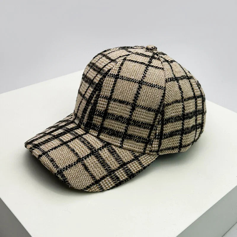 Terry | Wool check cap