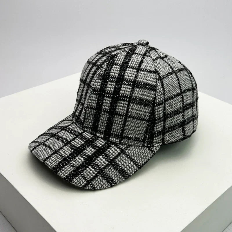 Terry | Wool check cap
