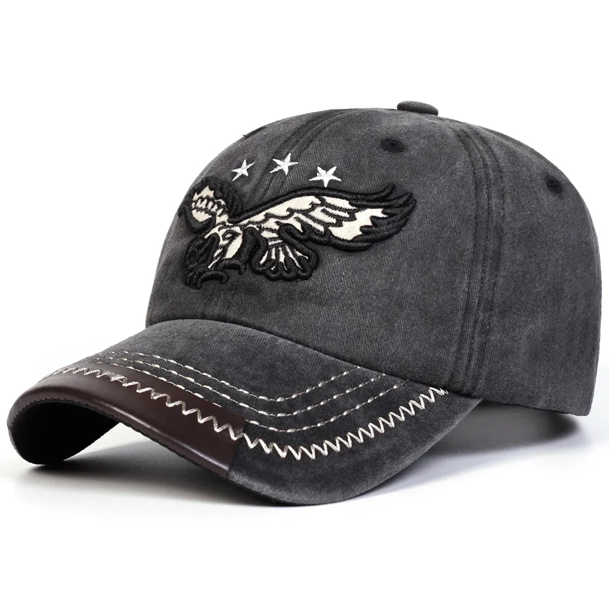 Leonard | Patriot eagle cap