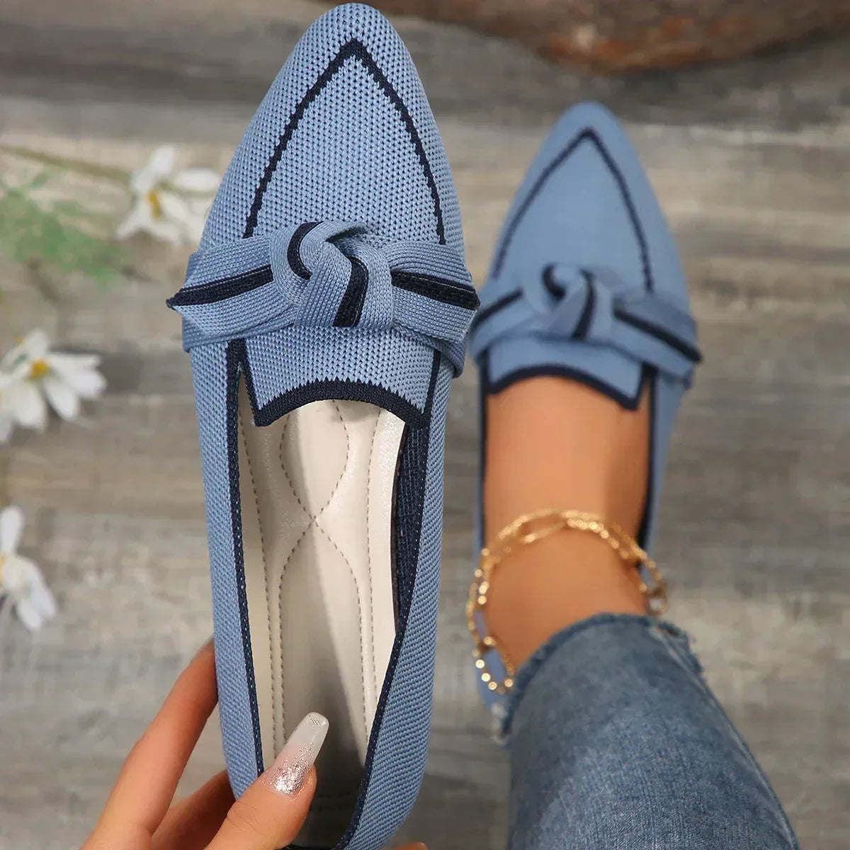 Nellie™ | Easygoing Pointed Toe Slip-On