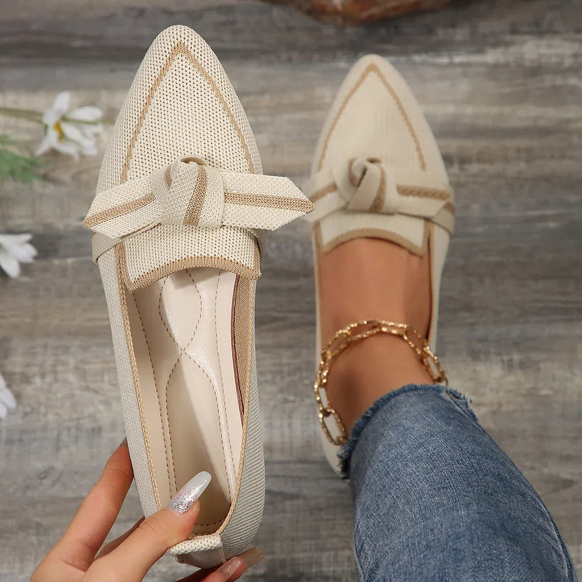 Nellie™ | Easygoing Pointed Toe Slip-On