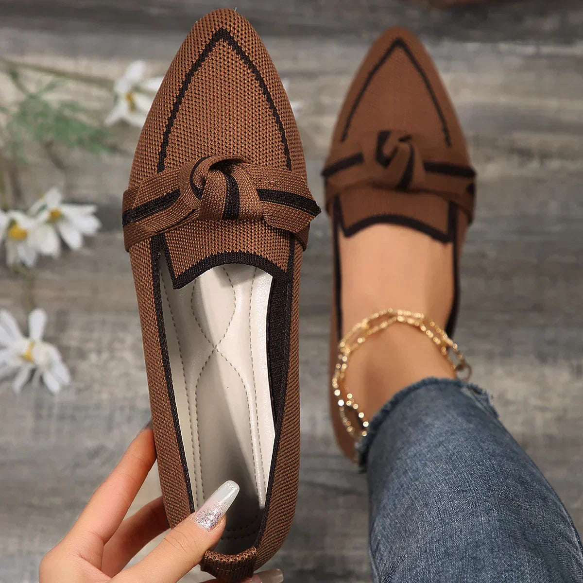 Nellie™ | Easygoing Pointed Toe Slip-On