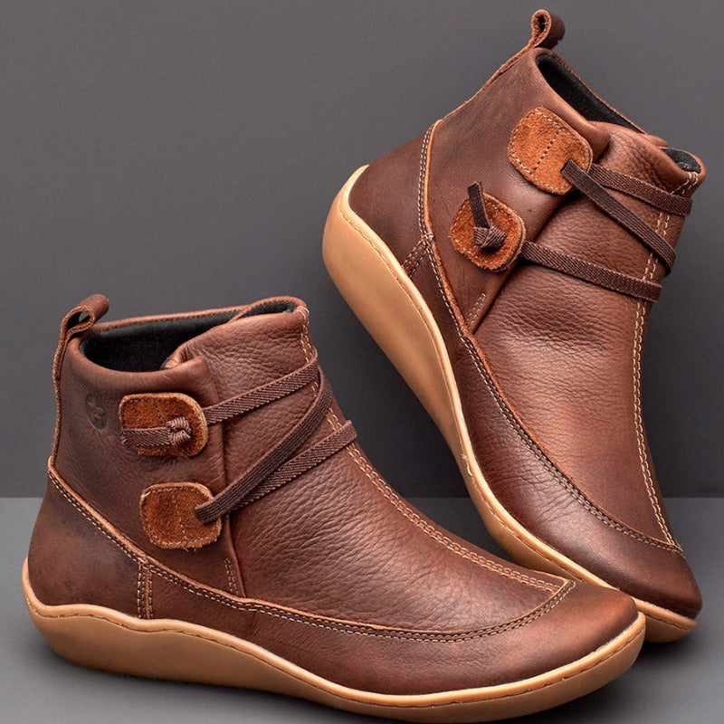 Tiana™ | Comfortable Vegan Leather Orthopedic Boots