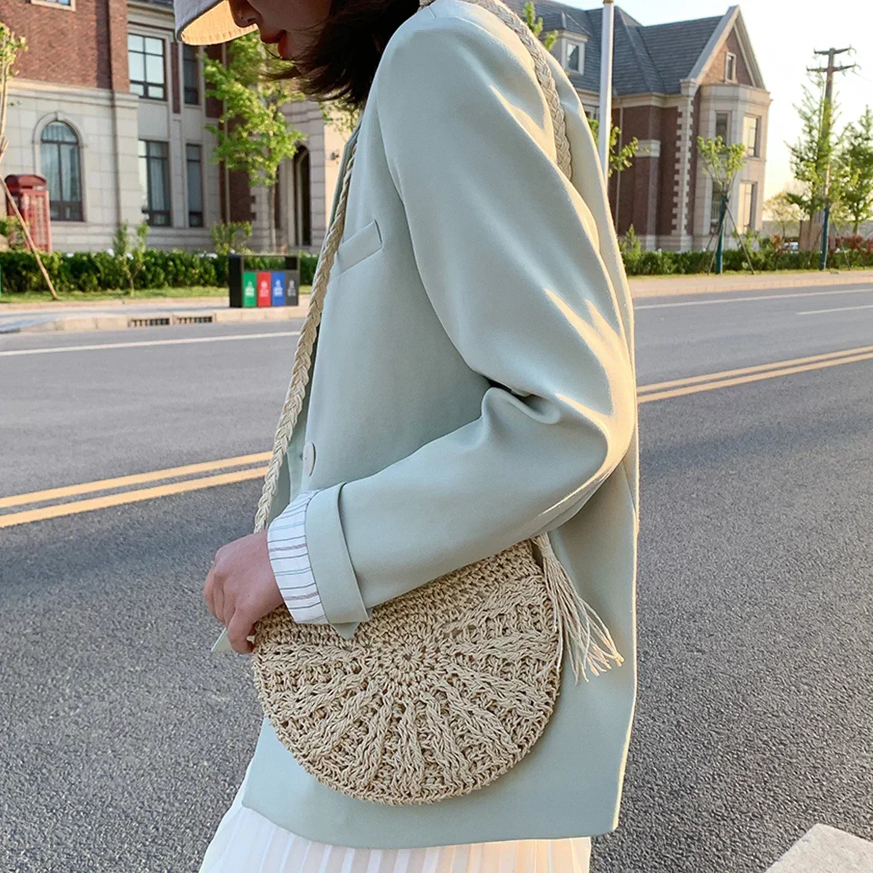 Freya | Bohemian-Style Crocheted Shoulder Bag