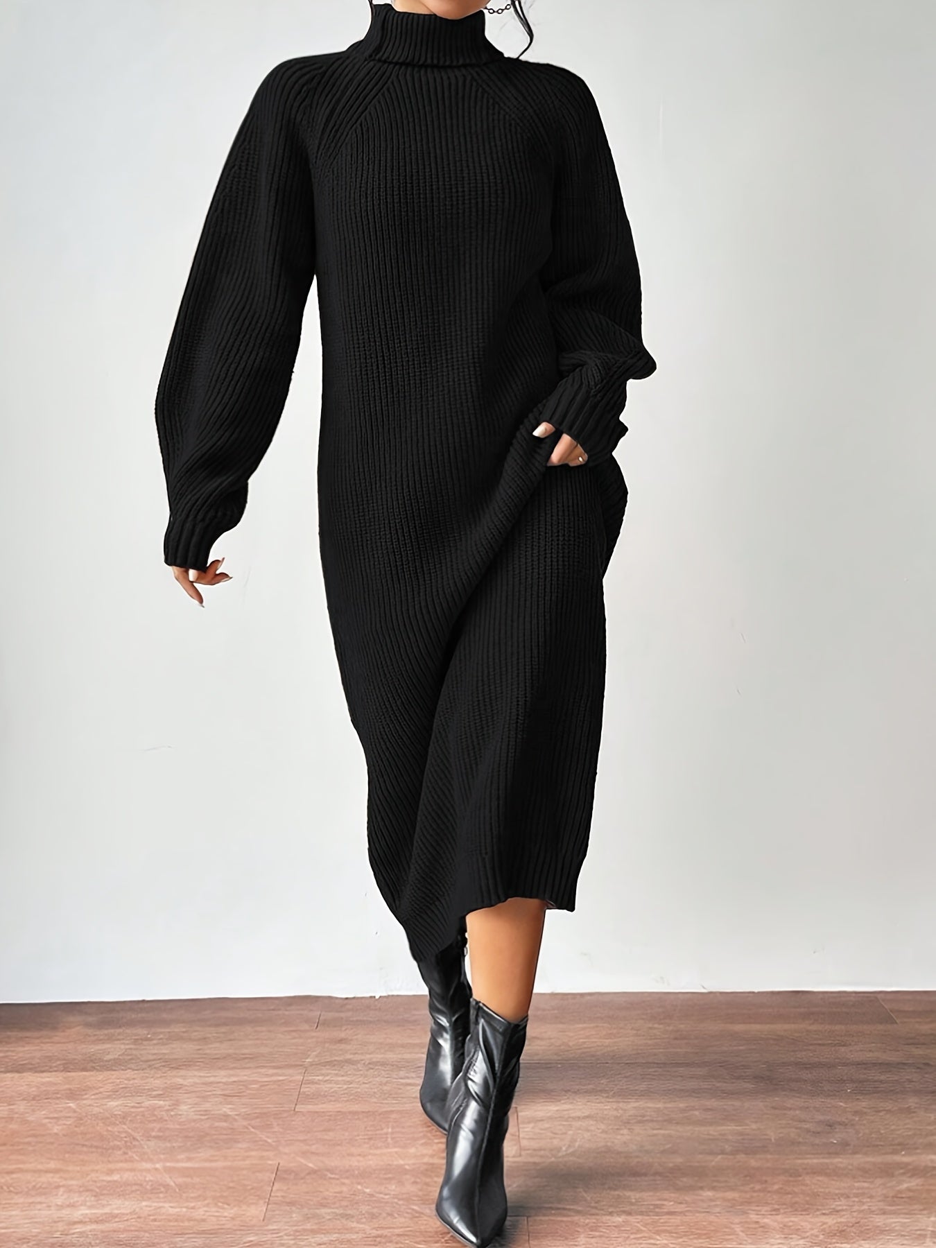 Monroe™ Cozy Ribbed Knit Sweater Dress