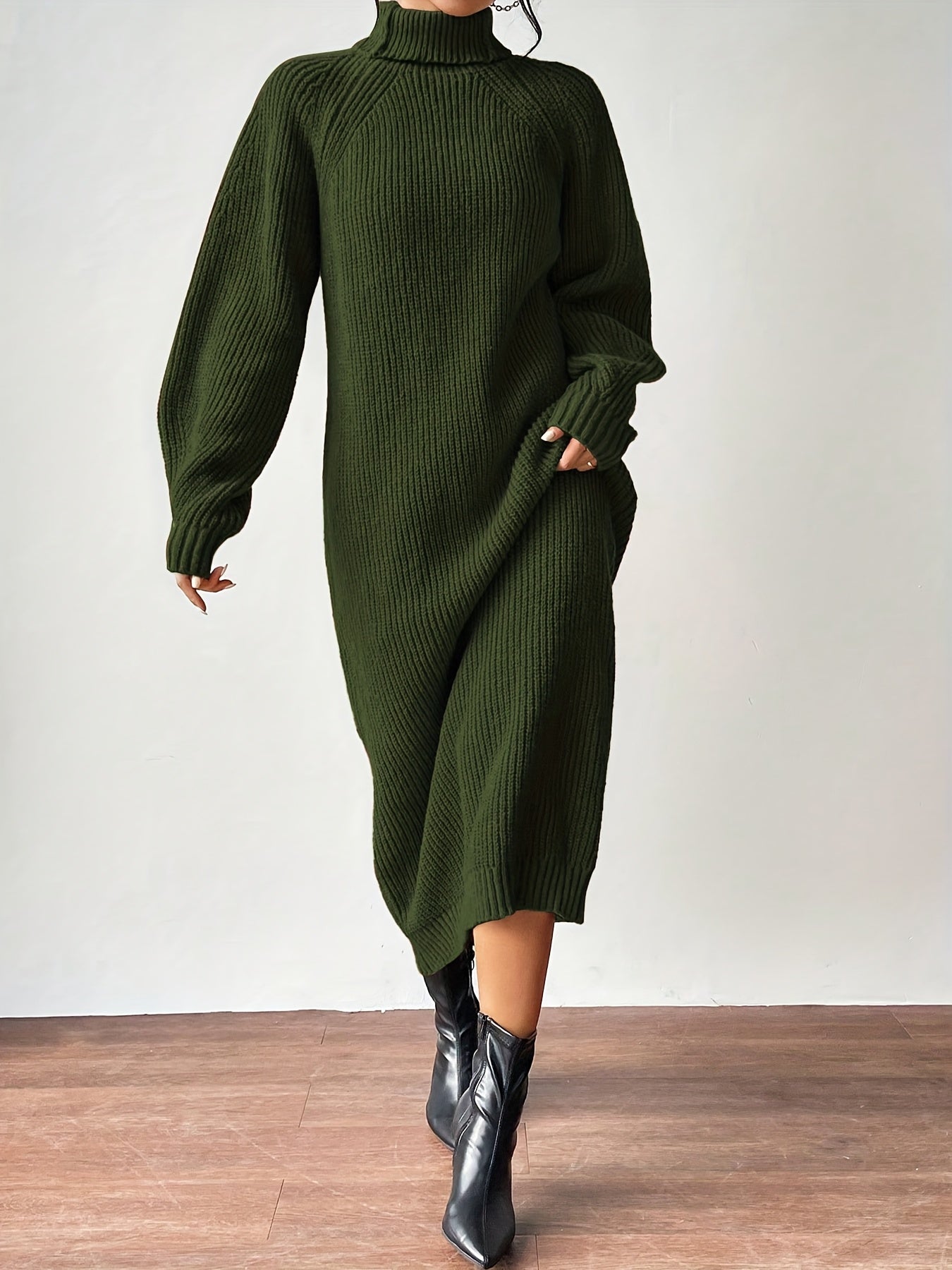 Monroe™ Cozy Ribbed Knit Sweater Dress
