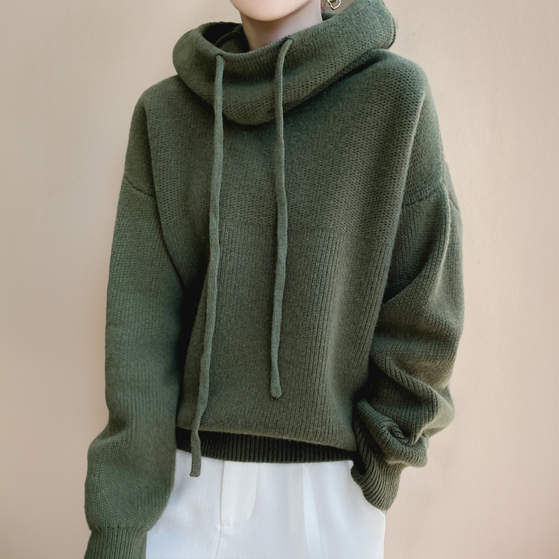 Courtney | Elegant High-Neck Sweater