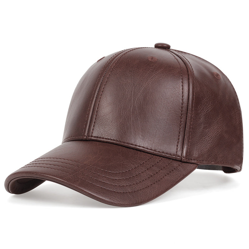 Fabian | Leather field cap