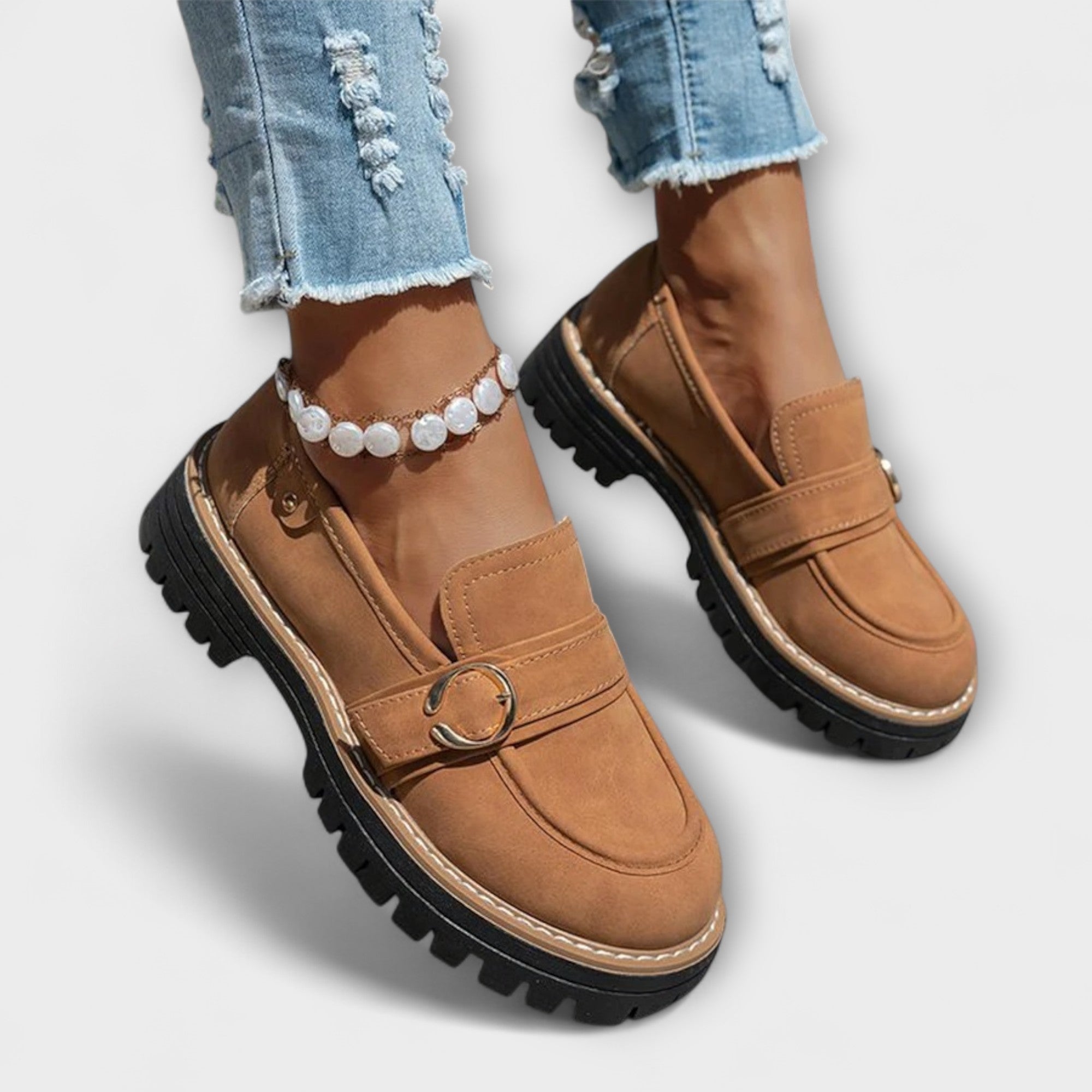 Lora – Round Toe Casual Loafers