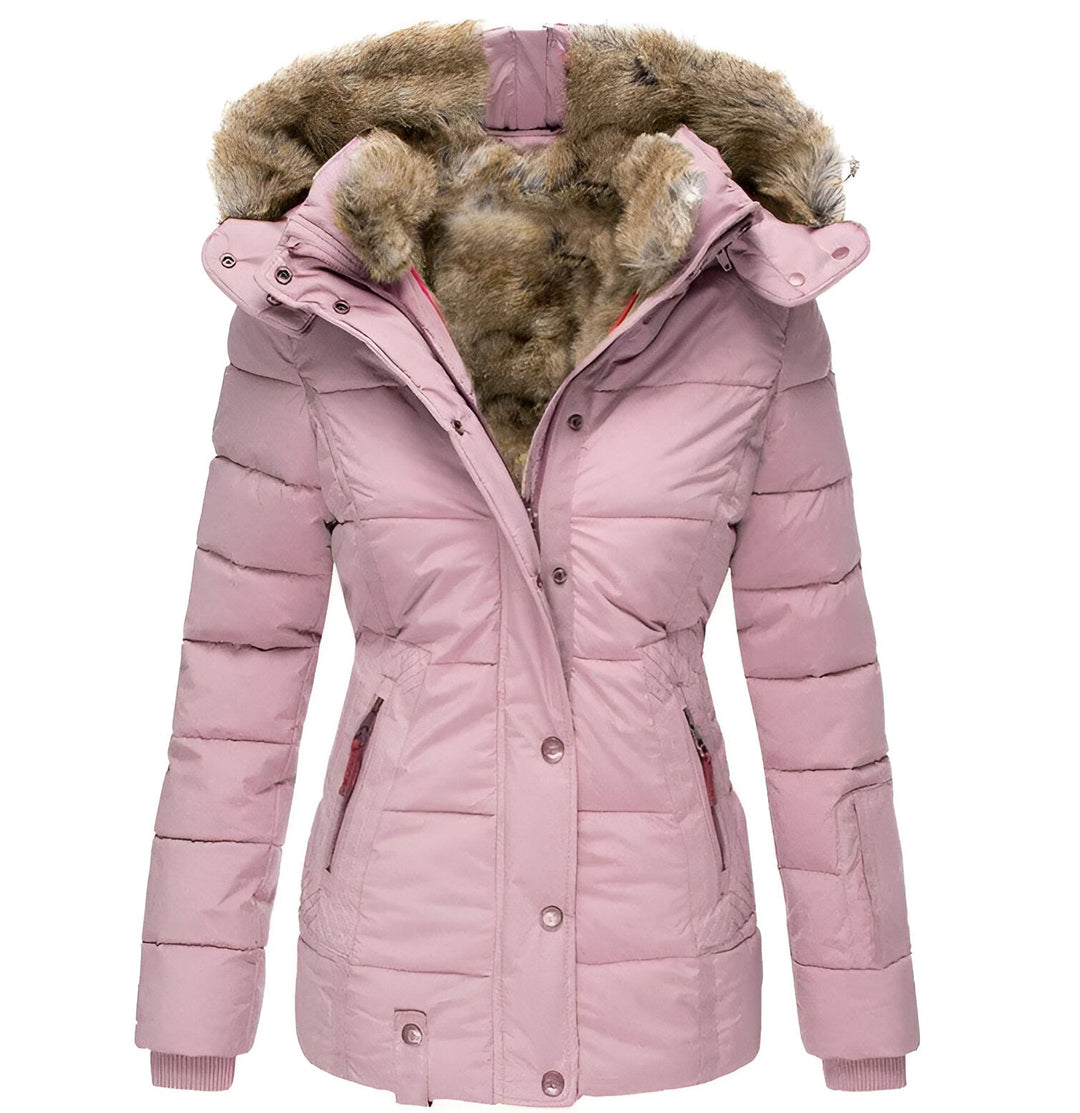 Elise | Slim-Fit Hooded Puffer Jacket