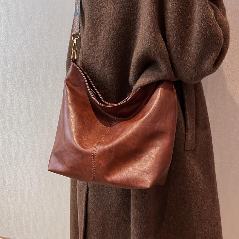 Sophia | Timeless Shoulder Bag with Customizable Patterned Strap