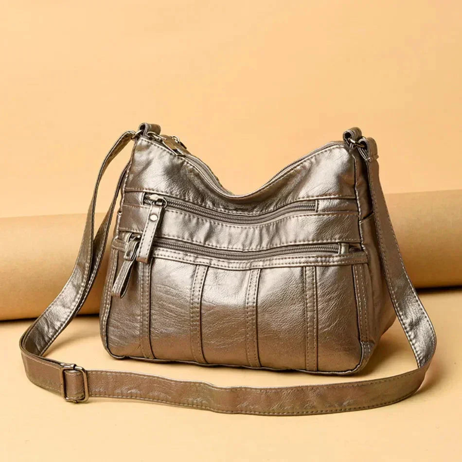 Zoe | Premium Multi-Layer PU Leather Pocket Bag