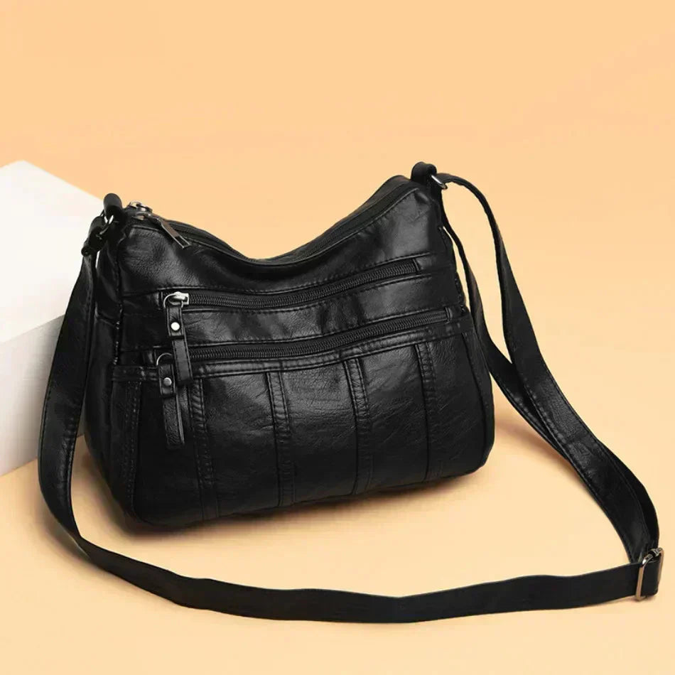 Zoe | Premium Multi-Layer PU Leather Pocket Bag