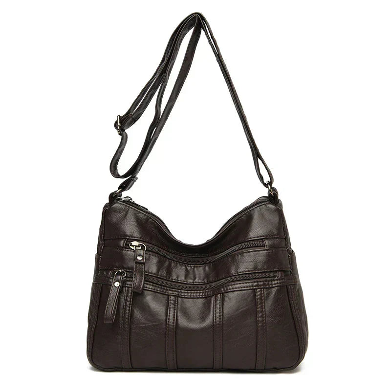 Zoe | Premium Multi-Layer PU Leather Pocket Bag
